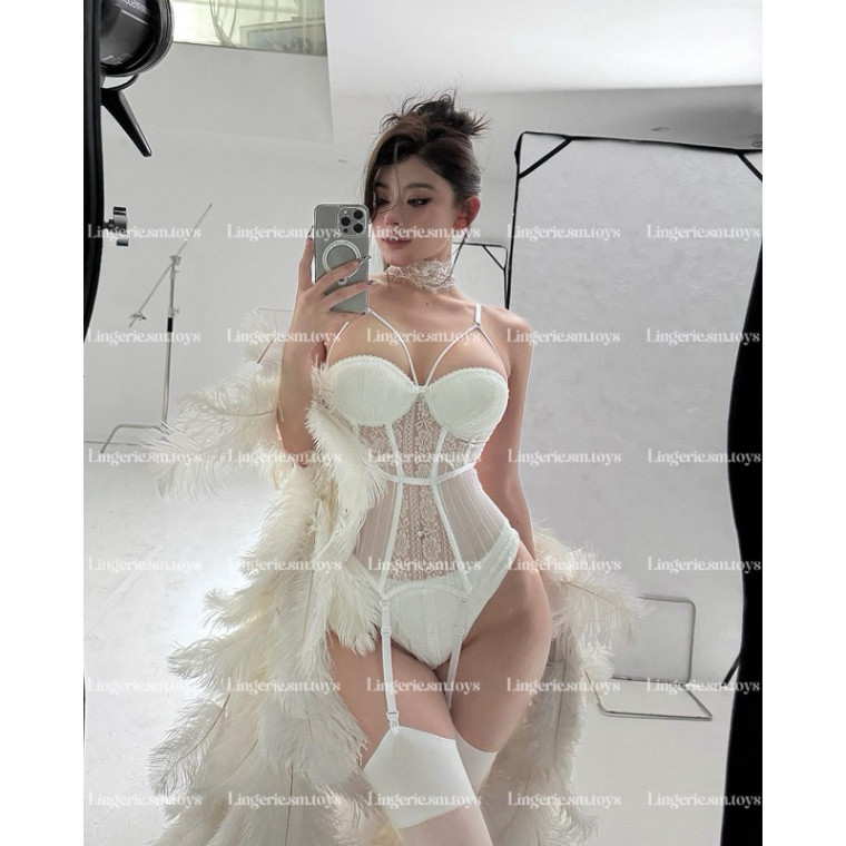 FM7720 - LL2441 Bodysuit Ren Cúp Ngực | Coset Ren Gợi cảm | Nội Y Sexy Cosplay sexy | BigBuy360 - bigbuy360.vn