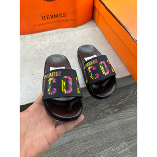 Dép trẻ em nam quai ngang cho bé dép icon hình cây dừa hot đủ size 26 đến 35