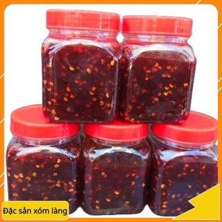 Hũ 200gram tương ớt rim/xào - đặc sản quảng ngãi thơm ngon hấp dẫn