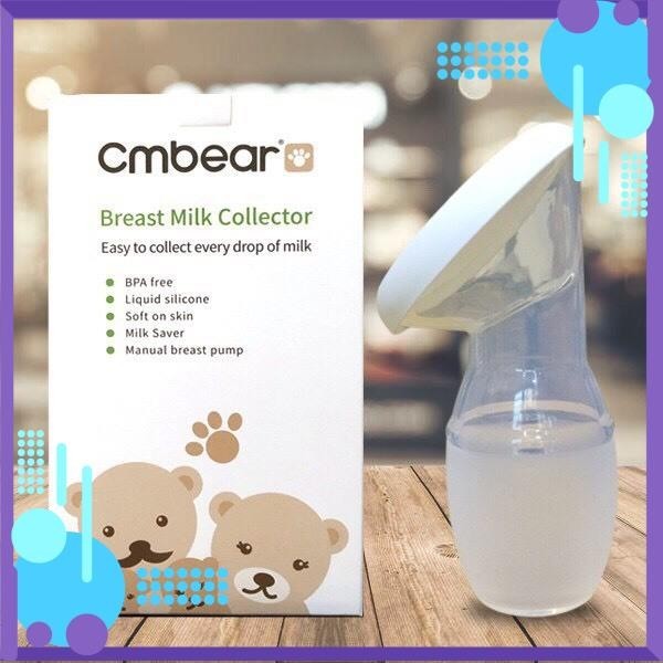 Cốc hứng sữa Cmbear Phễu hứng sữa Cmbear Silicon an toàn và tiện lợi tomhouse