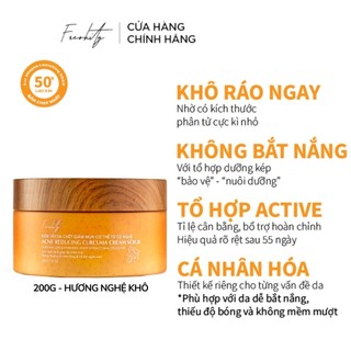  Kem tẩy da chết giảm mụn cơ thể từ củ nghệ Freshity 200g 