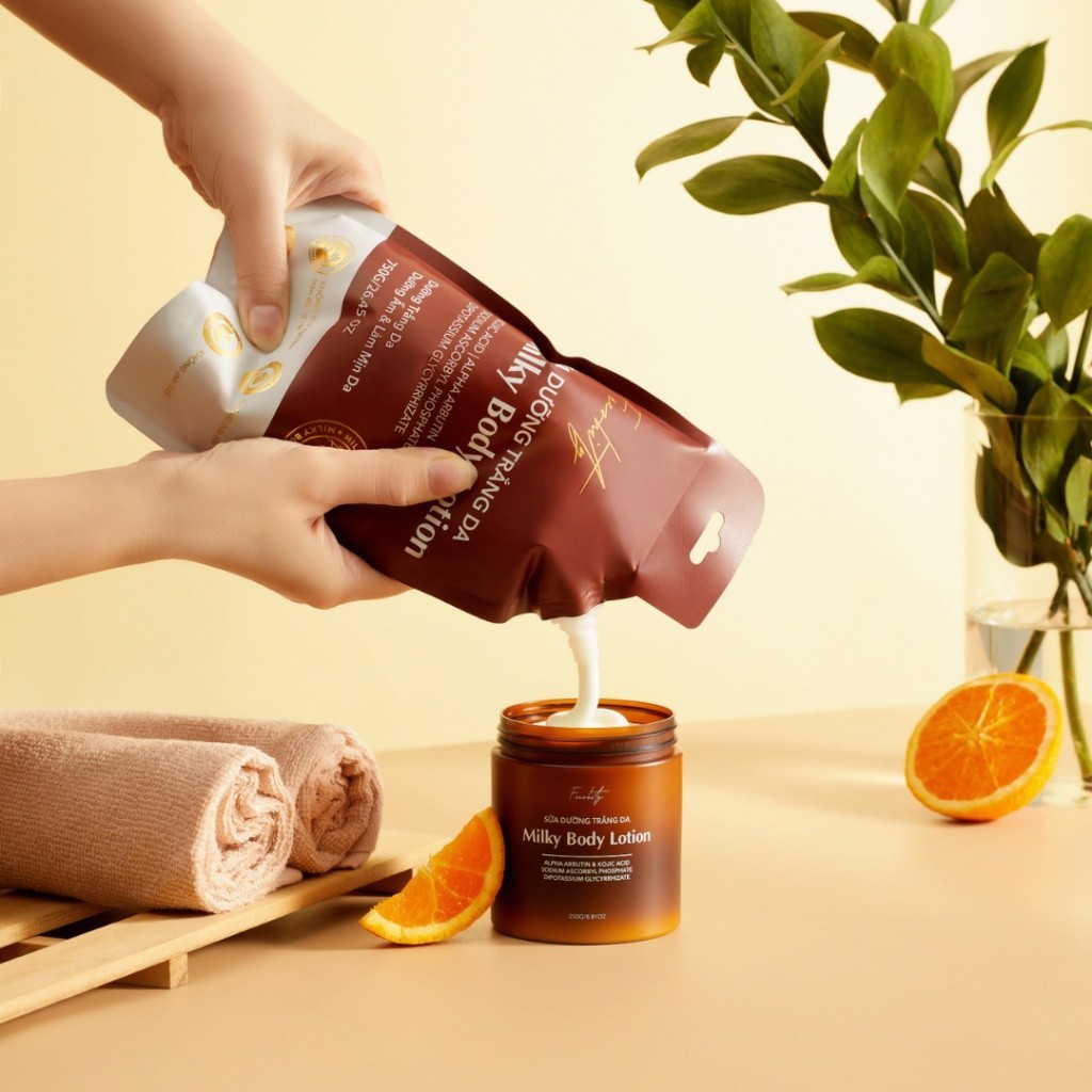 Sữa dưỡng trắng da milky body lotion Freshity 250g | BigBuy360 - bigbuy360.vn