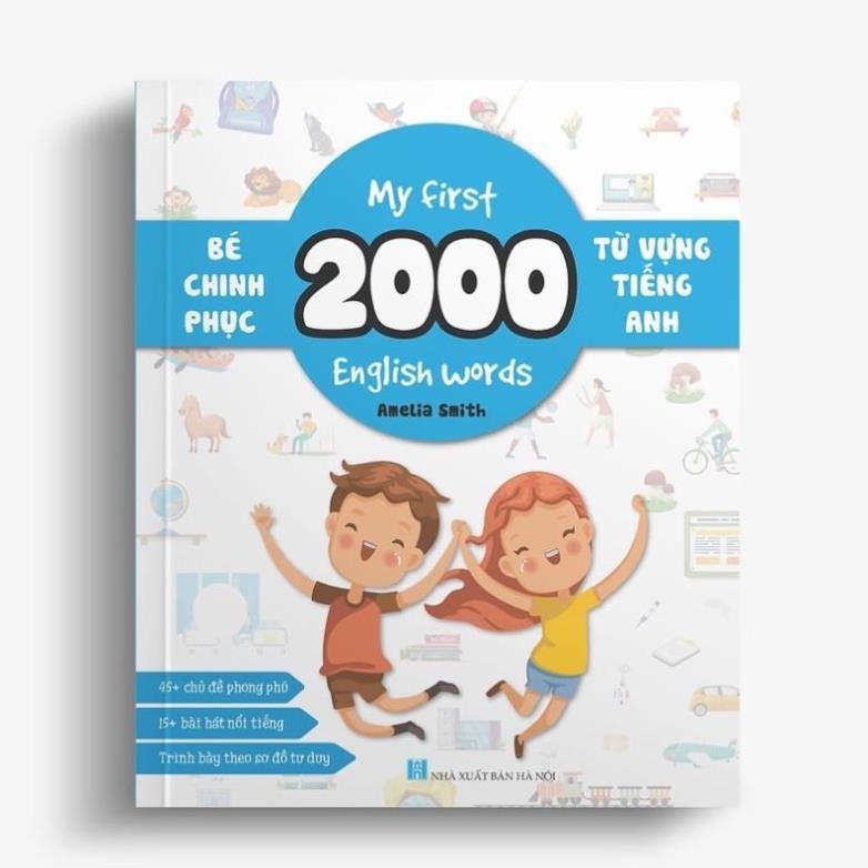 Sách - Bé chinh phục 2000 từ vựng tiếng Anh - My First 2000 English words