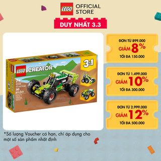  LEGO Creator 3in1 31123 Xe Đua Địa Hình (160 chi tiết)