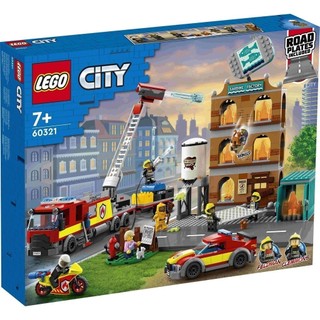Lego city 60321 biệt đội lính cứu hỏa thành phố city