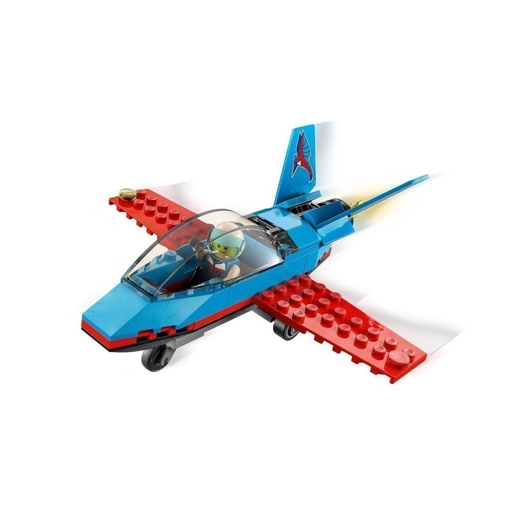  LEGO City 60323 Máy bay biểu diễn (59 chi tiết)