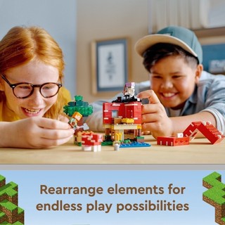 LEGO Minecraft 21179 tbd Minecraft Mushroom 2022 (272 chi tiết)