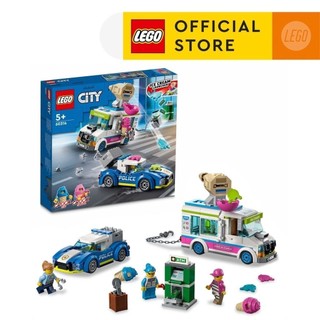 LEGO City 60314 Xe kem cảnh sát truy đuổi tội phạm (317 chi tiết)