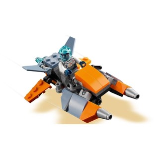 LEGO CREATOR 3in1 31111 Phi Thuyền Thám Hiểm Không Gian ( 113 Chi tiết)