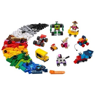 LEGO CLASSIC 11014 Bộ Gạch Sáng Tạo Và Bánh Xe ( 653 Chi tiết) Đồ chơi lắp ráp sáng tạo
