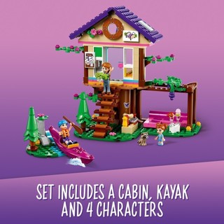 LEGO Friends 41679 Ngôi nhà trên cây (326 chi tiết) Đồ chơi lắp ráp ngôi nhà búp bê cho bé gái