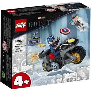 LEGO Super Heroes 76189 Marvel Đội Trưởng Mỹ Đối Đầu Tổ Chức Hydra (49 chi tiết)