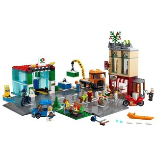 LEGO CITY 60292 Thị Trấn Sôi Động ( 790 Chi tiết) Bộ gạch đồ chơi lắp ráp giao thông cho trẻ em