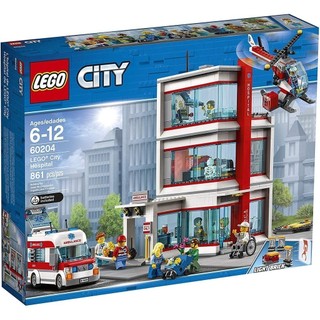 Lego city bệnh viện thành phố lego 60204