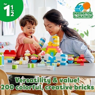 LEGO DUPLO 10958 Bữa Tiệc Sinh Nhật Sáng Tạo ( 200 Chi tiết) Đồ chơi lắp ráp giáo dục