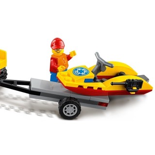 LEGO CITY 60286 Xe Và Cano Cứu Hộ Biển ATV ( 79 Chi tiết) Bộ gạch đồ chơi lắp ráp xe đua