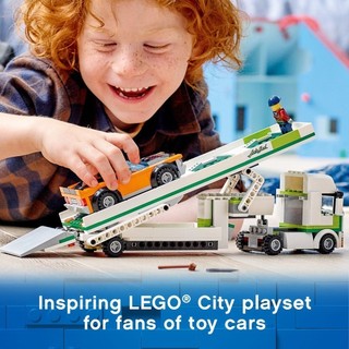 LEGO CITY 60305 Xe Kéo Vận Chuyển Ô Tô ( 342 Chi tiết) Bộ gạch đồ chơi lắp ráp cho trẻ em