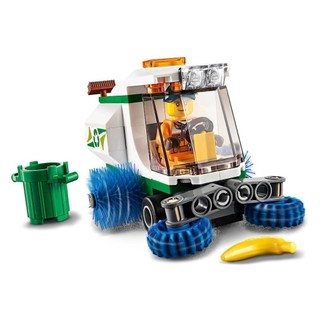 LEGO CITY 60249 Xe Quét Đường ( 89 Chi tiết) Bộ gạch đồ chơi lắp ráp giao thông cho trẻ em
