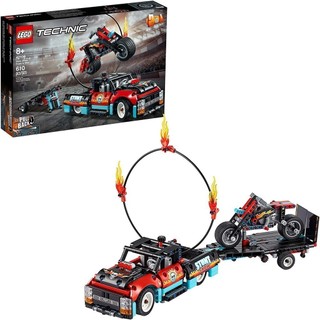 LEGO TECHNIC Đội Xe Biểu Diễn Nhào Lộn 42106