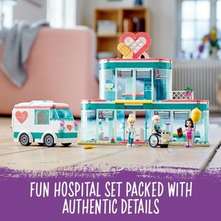 LEGO FRIENDS 41394 Bệnh viên Mini Heartlake ( 380 Chi tiết) Đồ chơi giáo dục lắp ráp cho bé gái
