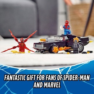 LEGO SUPERHEROES 76173 Marvel Spiderman Và Ma Tốc Độ Đối Đầu Carge (212 Chi tiết)