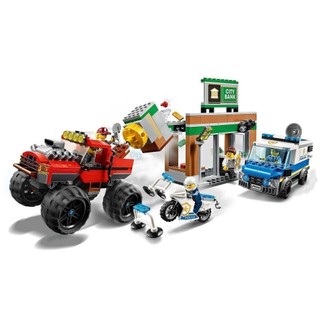 LEGO CITY 60245 Tội Phạm Xe Tải Quái Vật ( 362 Chi tiết) Bộ gạch đồ chơi lắp ráp cho trẻ em
