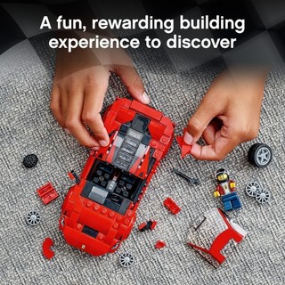 LEGO SPEED CHAMPIONS 76895 Siêu Xe Ferrari F8 Tributo( 275 Chi tiết)
