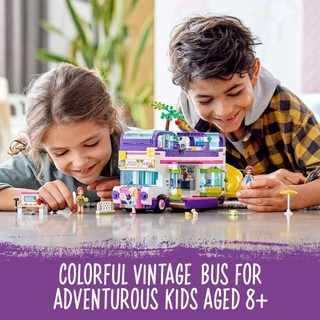 LEGO FRIENDS 41395 Xe Bus Tình Bạn ( 778 Chi tiết) Đồ chơi giáo dục lắp ráp cho bé gái
