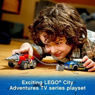 LEGO CITY 60273 Truy Đuổi Xe Máy Khoan Cướp Ngân Hàng ( 179 Chi tiết)
