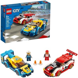 LEGO CITY 60256 Xe Đua Siêu Hạng (190 chi tiết) Bộ gạch đồ chơi lắp ráp giao thông cho trẻ em
