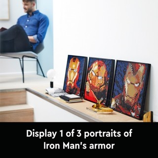 LEGO ART 31199 Tranh Lắp Ráp LEGO Marvel Studios Iron Man (3167 chi tiết)
