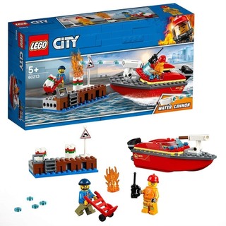 LEGO CITY 60213 Cứa Hỏa Bến Tàu ( 97 Chi tiết)