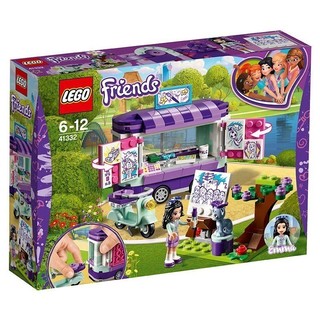 LEGO FRIENDS Xe Nghệ Thuật Lưu Động Của Emma 41332