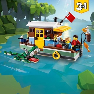 LEGO CREATOR 3in1 Nhà Thuyền Trên Sông 31093 (396 chi tiết)