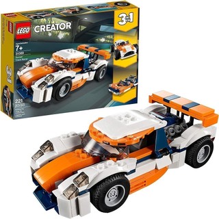 LEGO CREATOR 3in1 Tay Đua Vượt Hoàng Hôn 31089 (221 chi tiết)