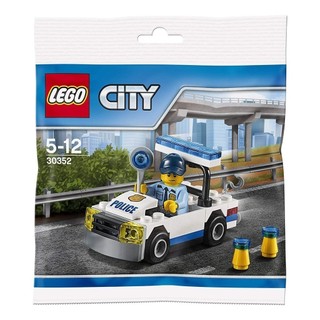 [Quà tặng không bán] LEGO CITY Xe Cảnh Sát 30352 (50 chi tiết)