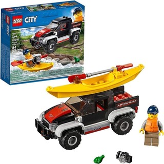 LEGO CITY 60240 Chuyến Phiêu Lưu Cùng Thuyền Kayak ( 84 Chi tiết)