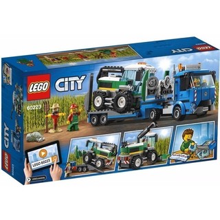 LEGO CITY 60223 Xe Vận Tải Máy Gặt ( 358 Chi tiết)