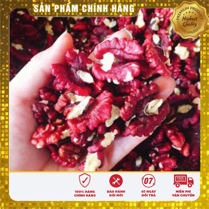 Hạt Quả Óc Chó Đỏ Mỹ/Vàng Đã Tách Vỏ Sống Nấu Sữa Hạt - Nhân Hạt Óc Chó USA Cho Bà Bầu EatClean