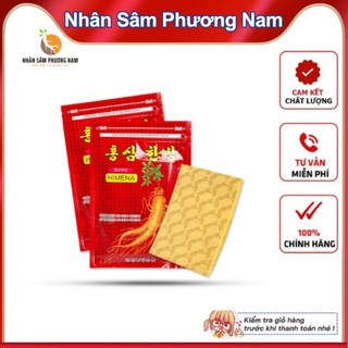 Cao dán hồng sâm himena đỏ hàn quốc 20 miếng