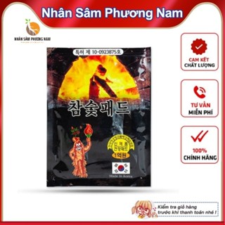 Cao Dán Hồng Sâm Than Hoạt Tính Túi 20 Miếng