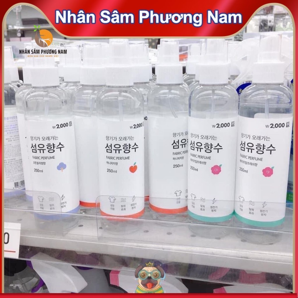 Xịt Thơm Quần Áo Daiso Farbic Perfume 250ml