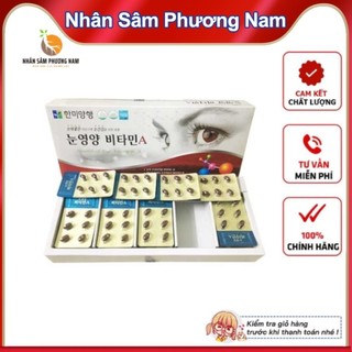 Viên Bổ Mắt Hàn Quốc Health of eye Vitamin A hộp 120 viên