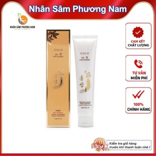 Sữa rửa mặt sâm vàng my gold hàn quốc
