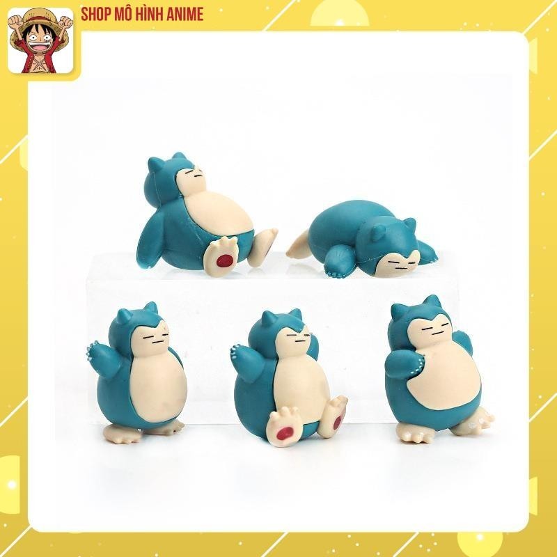 Mô Hình 5 Nhân Vật Kabigon Trong Pokemon Cao 4cm, Mô Hình Decor Trang Trí, Bộ Sưu Tập Nhân Vật