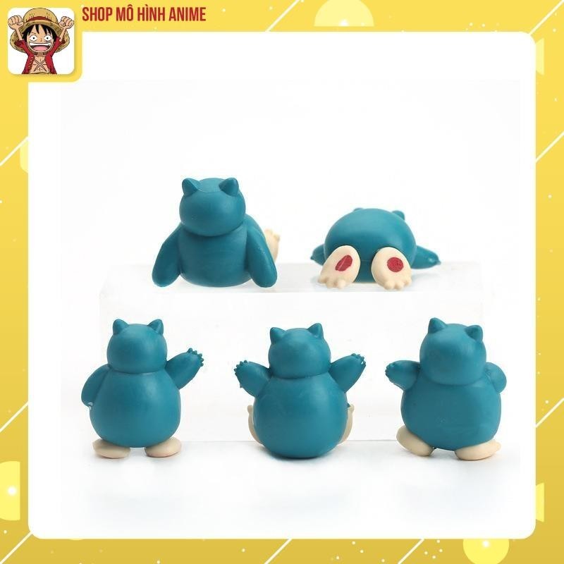 Mô Hình 5 Nhân Vật Kabigon Trong Pokemon Cao 4cm, Mô Hình Decor Trang Trí, Bộ Sưu Tập Nhân Vật