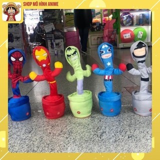Cây xương rồng nhảy múa , biết nhại giọng , hình siêu anh hùng Marvel