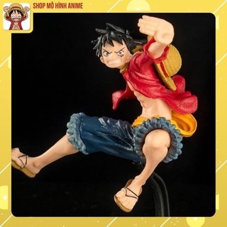 Mô hình luffy mũ rơm, onepiece haki vũ trang - hàng cao cấp, cao 20cm - mô hình figure luffy