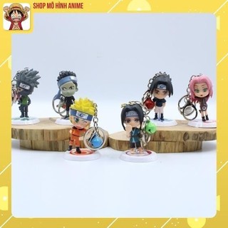 Móc khóa mô hình chibi các nhân vật Naruto,siêu dễ thương,độc đáo