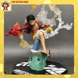 Mô Hình One Piece, Mô Hình Luffy Trạng Thái Chiến Đấu, Cao 18cm, Bộ Sưu Tập Nhân Vật - Tượng Figure One Piece
